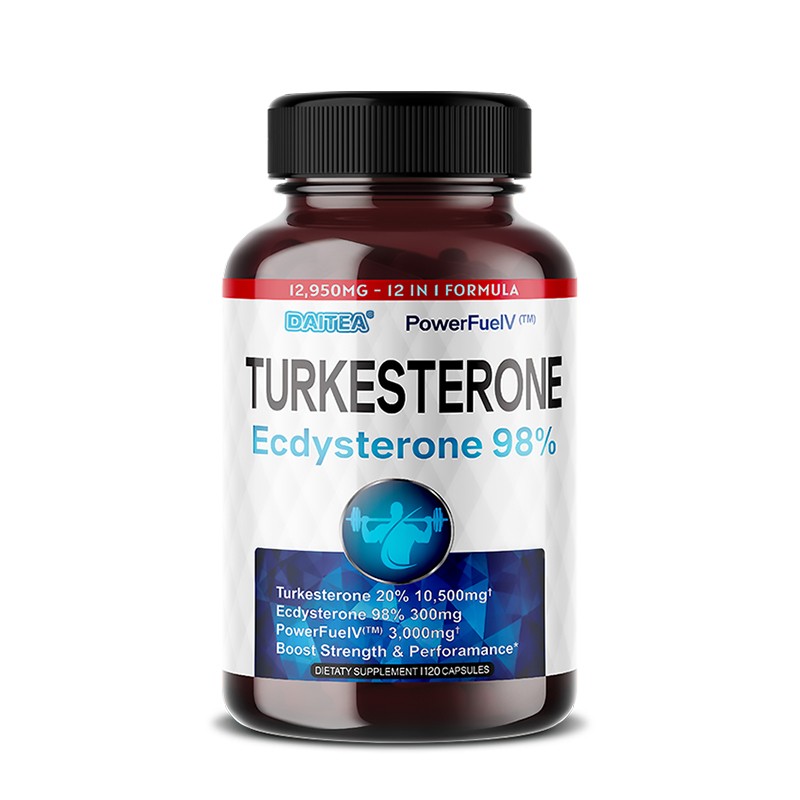 Ecdysterone + Ecdysterone (98%) Capsules – Muscle Strength + Male Performance