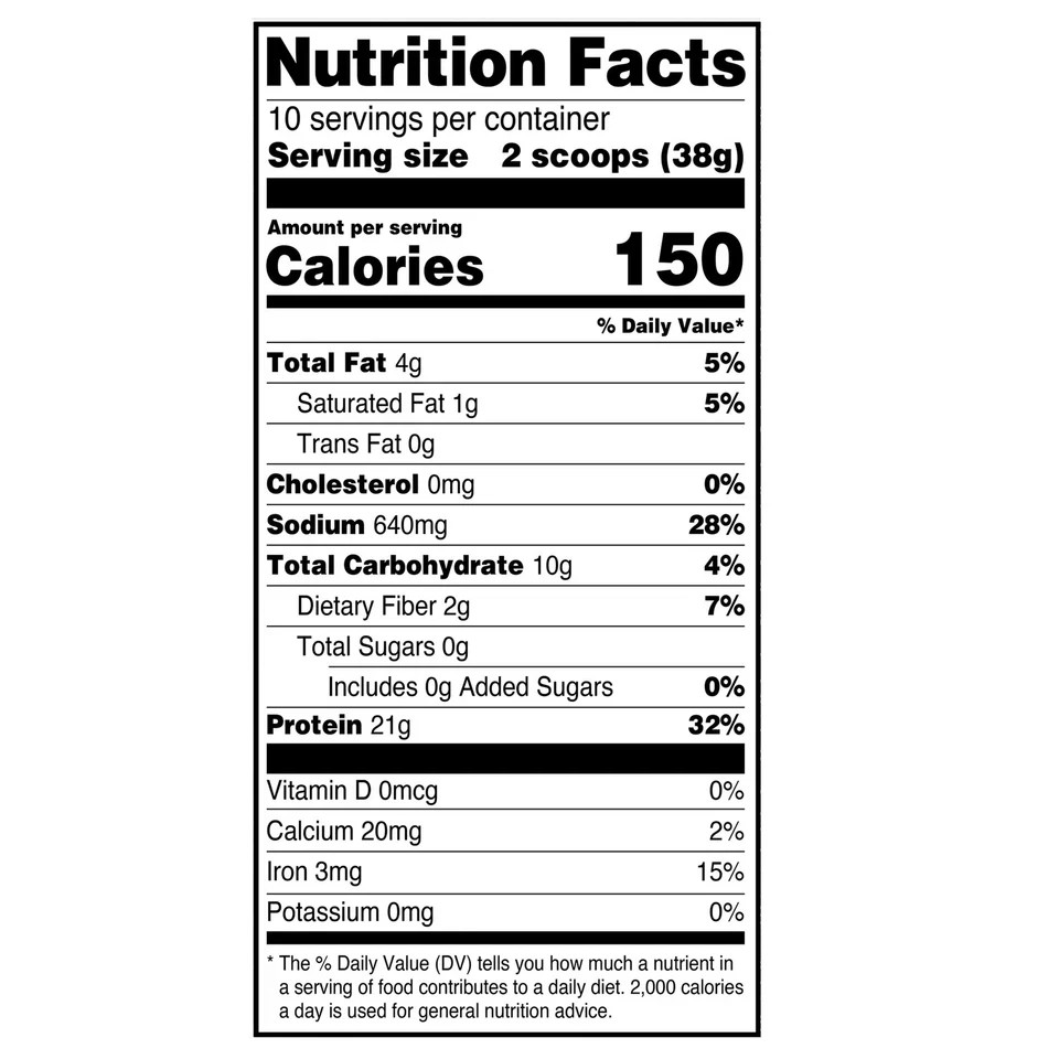 Equate Plant-Based Protein Supplement, Smooth Vanilla, 13.4 Ounces