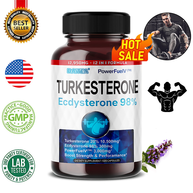 TURKESTERONE + ECDYSTERONE (98%) Performance, Muscle Health & Recovery