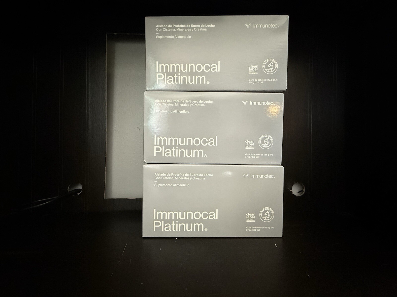 Immunocal Platinum Glutathione Precursor, 3 Boxes Exp 2026