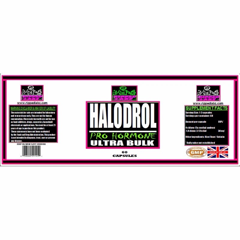 *HARDCORE* HDROL (60 Caps x 30mg) | MUSCLE BUILDER | FAST FREE SHIPPING