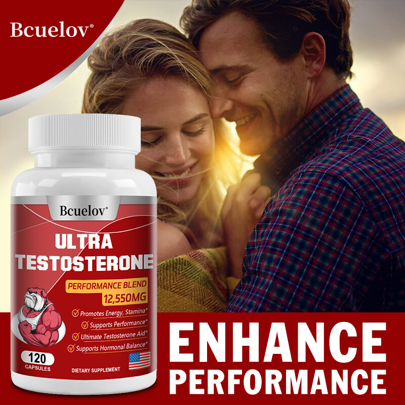 ULTRA TESTOSTERONE booster Performance Blend Capsules -Male Enhancer Muscle Gain