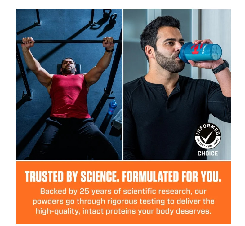 Dymatize ISO100 Hydrolyzed Whey Dunkin Glazed Donut 20 Servings