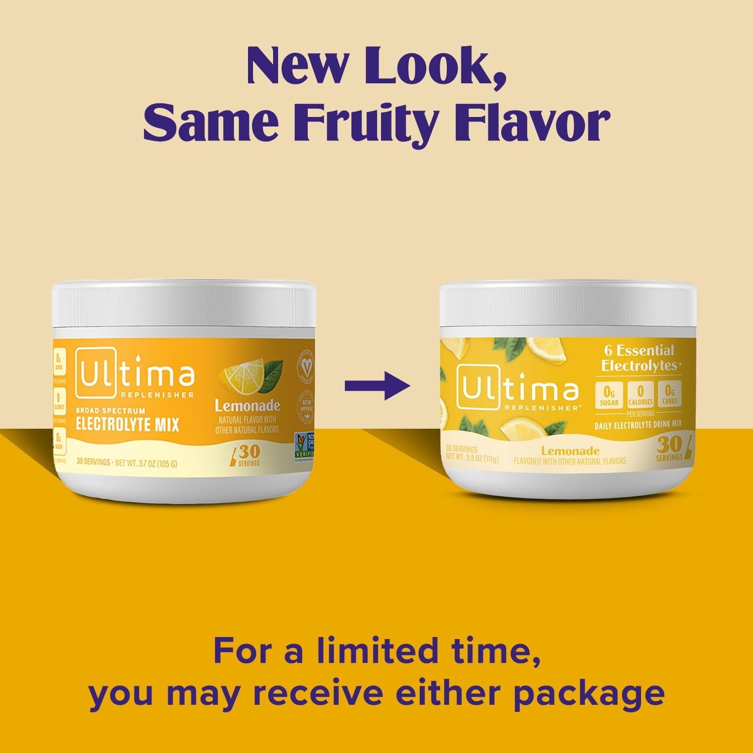 Ultima Replenisher Daily Electrolyte Powder Drink Mix 30 Powder 6 Key