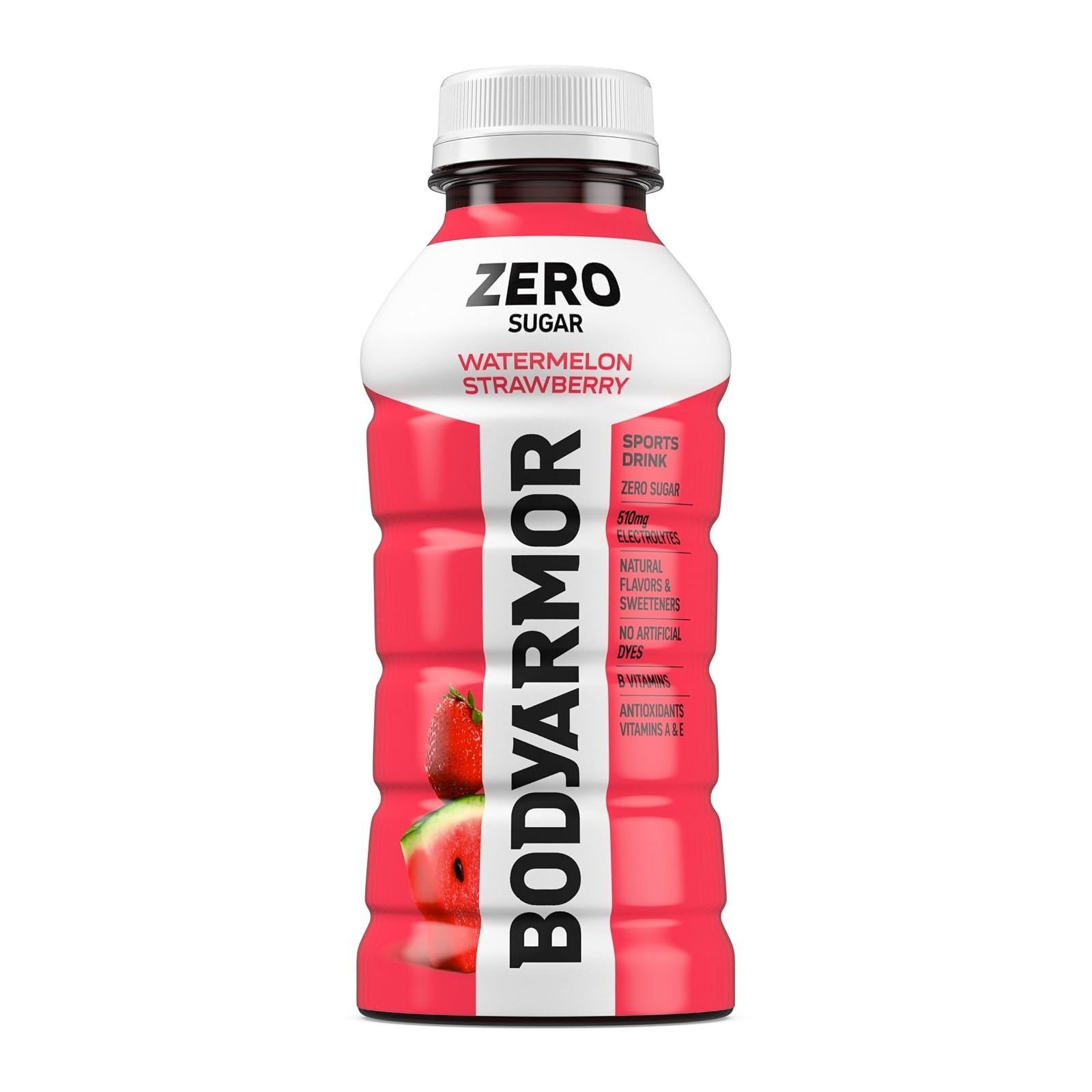 BODYARMOR Zero Sugar Watermelon Strawberry Electrolyte Drink 12 Fl Oz 8 Pack