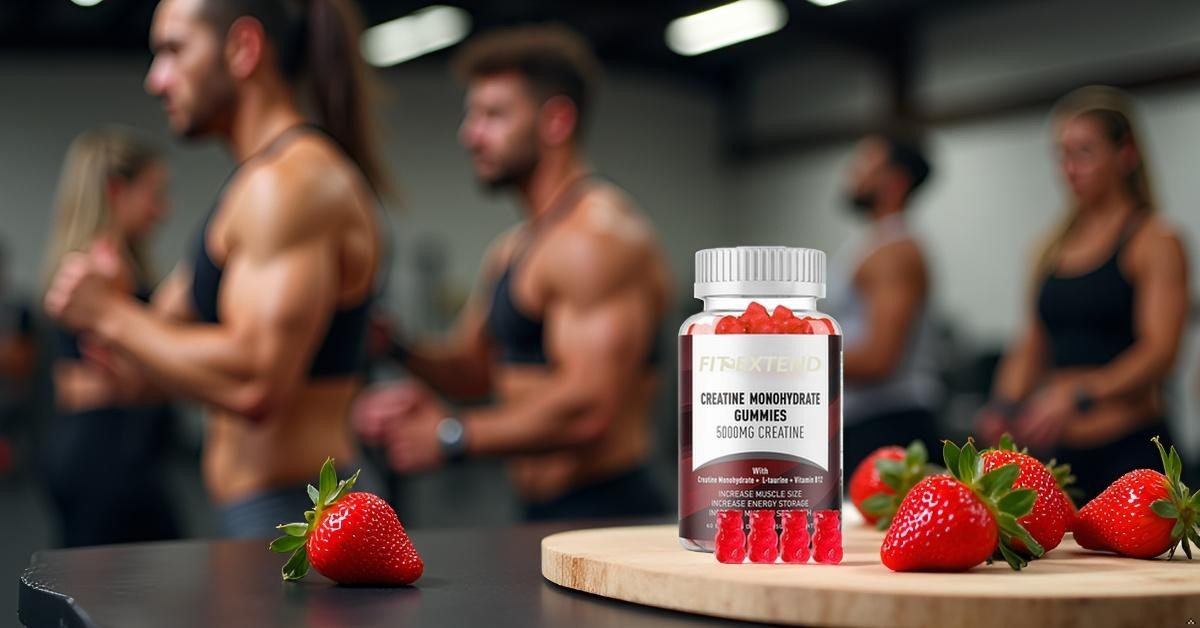creatine gummies 5g 2 PACK & 60 DAYS creatine monohydrate gummies 5000mg – BERRY