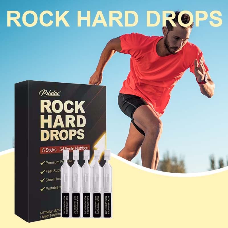 Rock Hard Drops – with Tribulus Terrestris, Maca Root, L-Arginine, Men’s Health