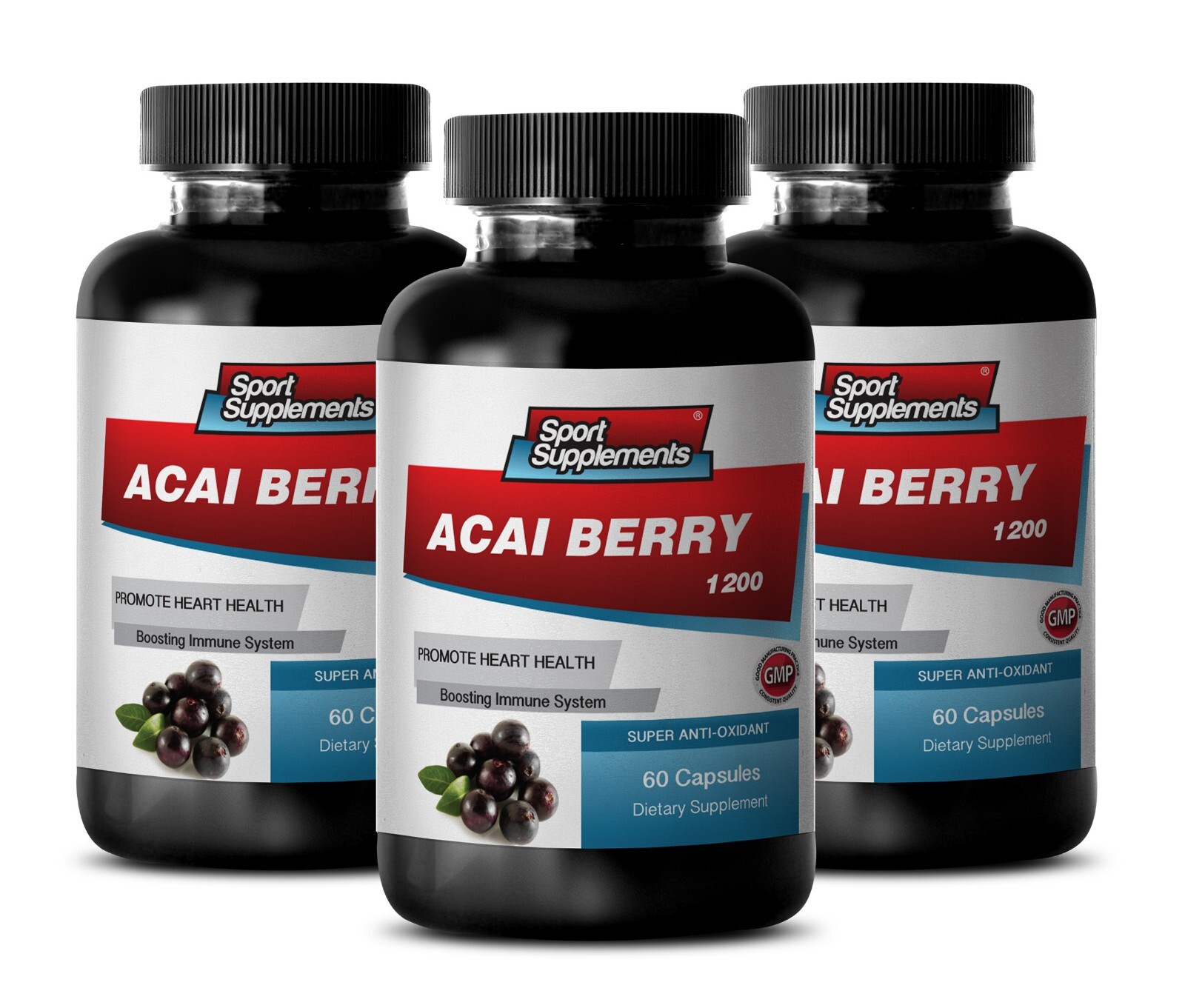 Immune System Fortification – ACAI BERRY EXTRACT – 3B 180 Caps