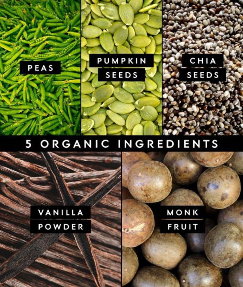 11/26 Truvani Vegan Pea Protein Powder | Vanilla | 20g Organic Plant Based Prote