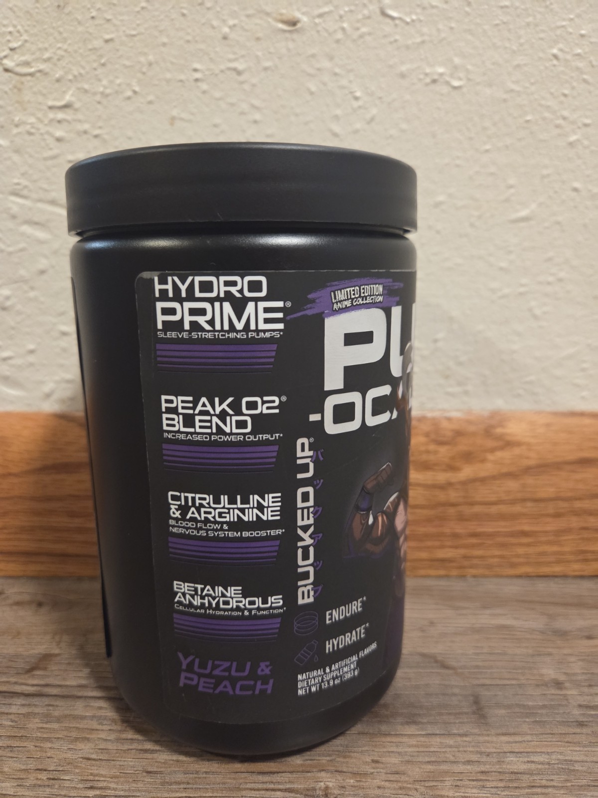 Bucked up Pump-Ocalypse Yuzu Peach 30 Servings Increased Power Output EXP 10/27