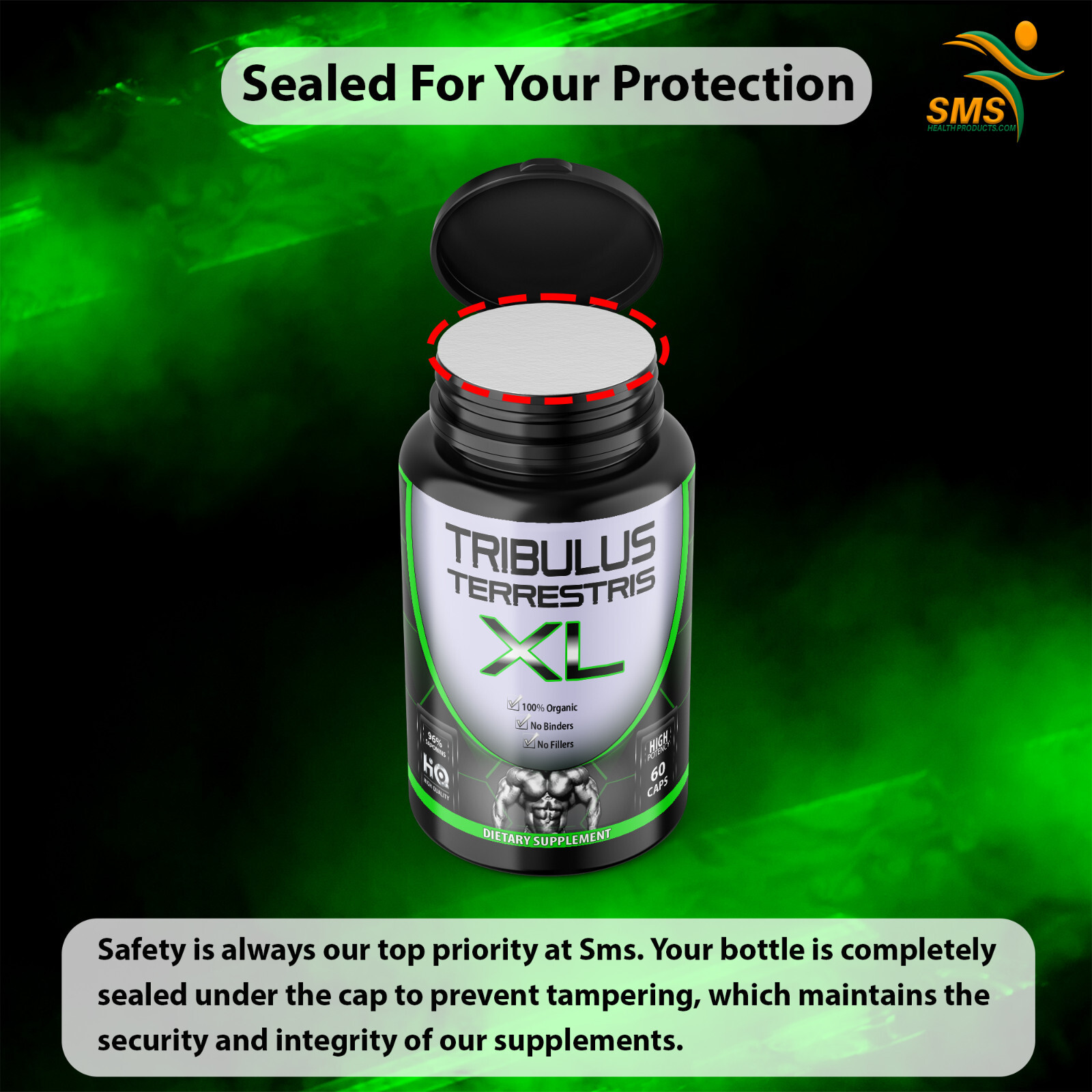 TRIBULUS TERRESTRIS 96% SAPONINS BODY BUILD SPORT FITNESS SUPPLEMENT 7500mg
