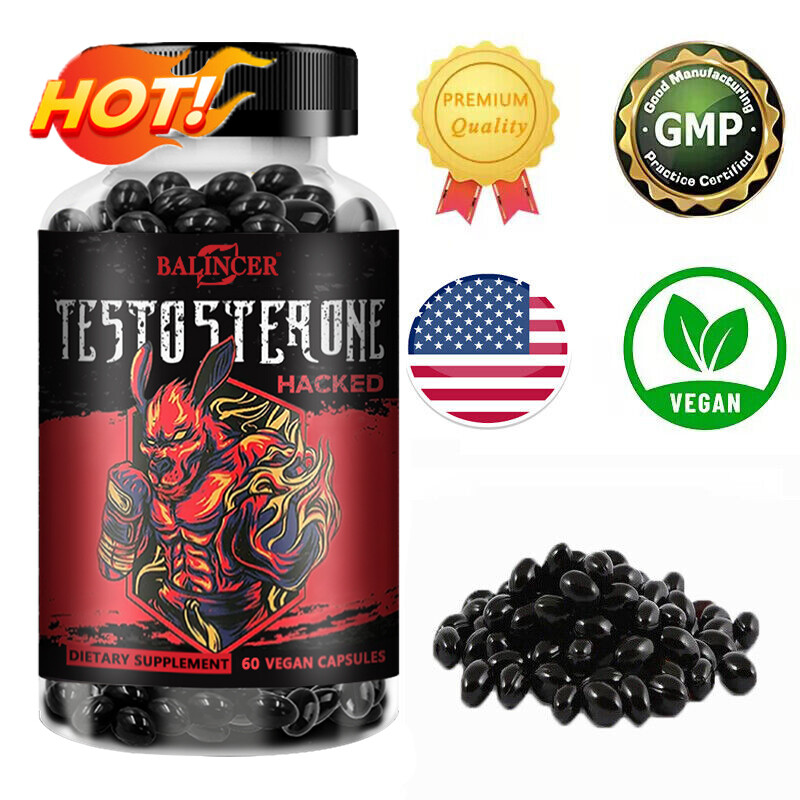 MUSCLE GROWTH + STRENGTH TESTOSTERON BOOSTER TEST CAPSULES