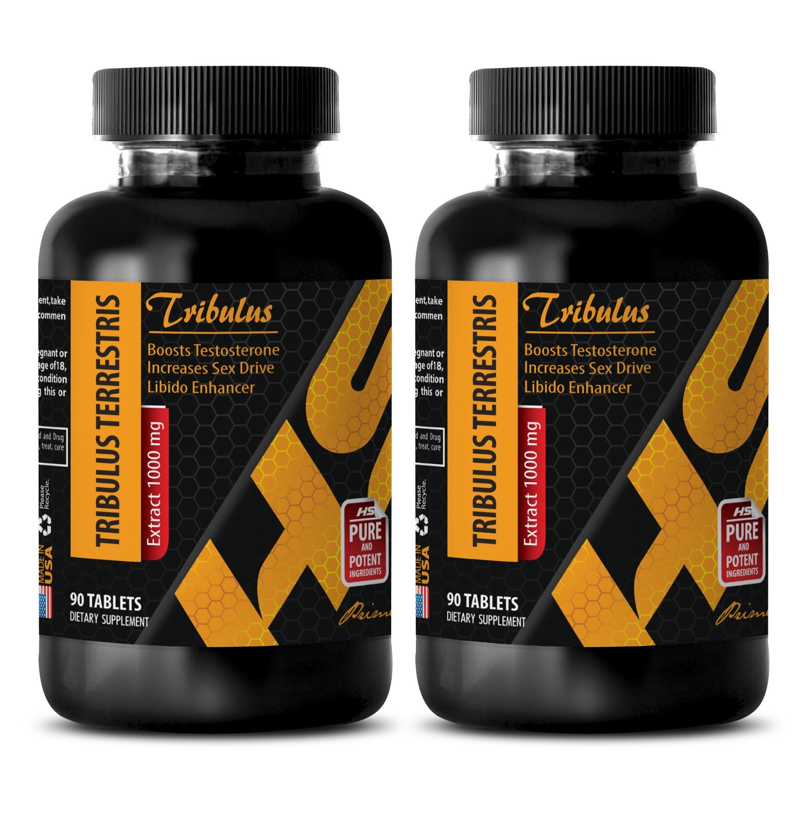 Testosterone booster test booster – TRIBULUS TERRESTRIS 1000mg – 2 Bot 180 Tabs
