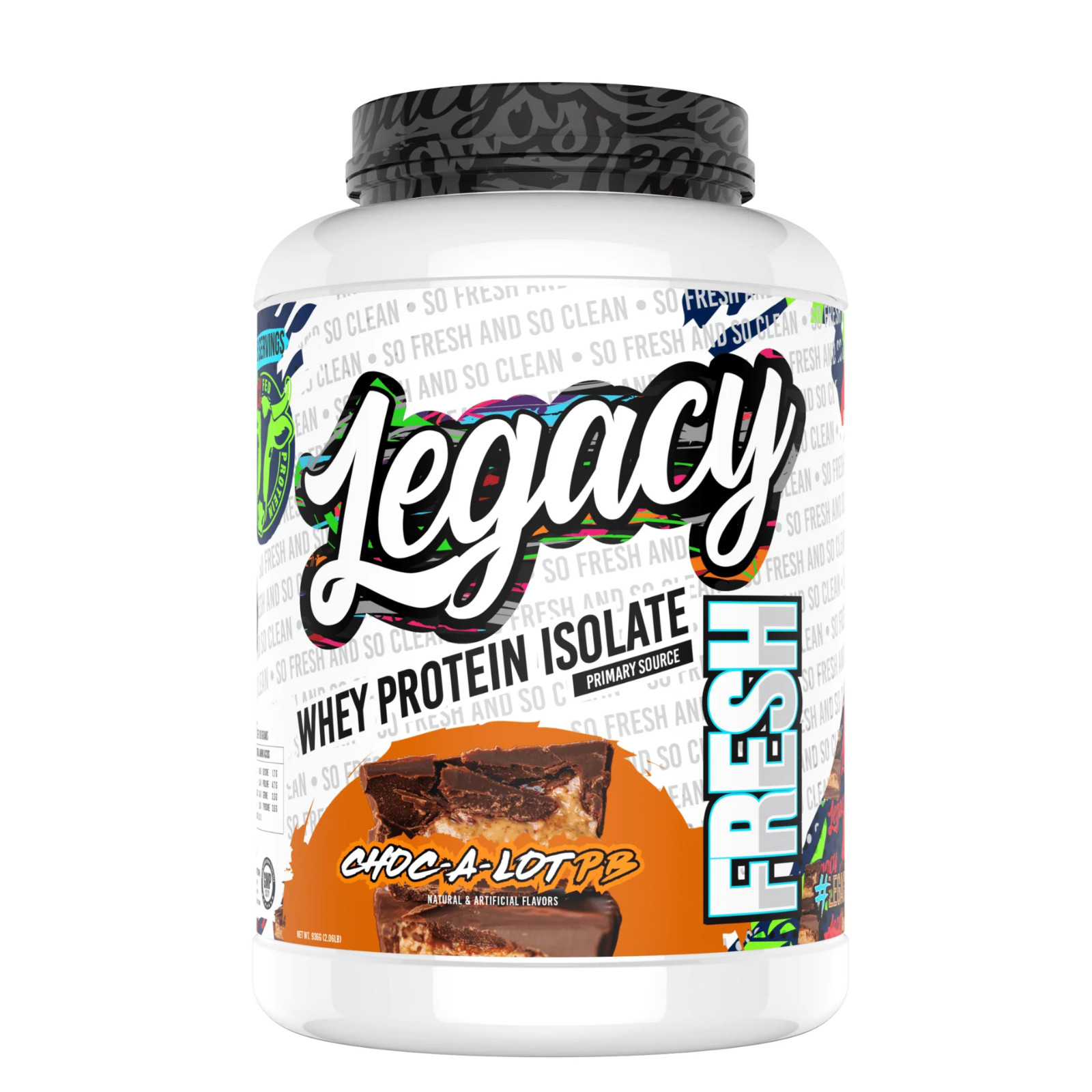 Legacy Fresh Whey Protein 2lb/5lb Pasture Fed 26g Protein Muscle Recovery