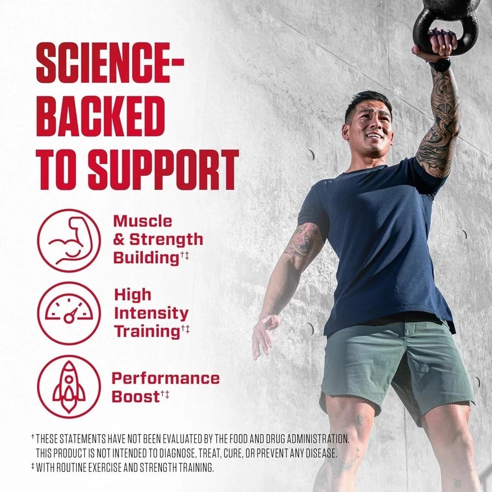Dymatize 100% Creatine Monohydrate with Creapure, 5g Per Serving, 60 Servings (3