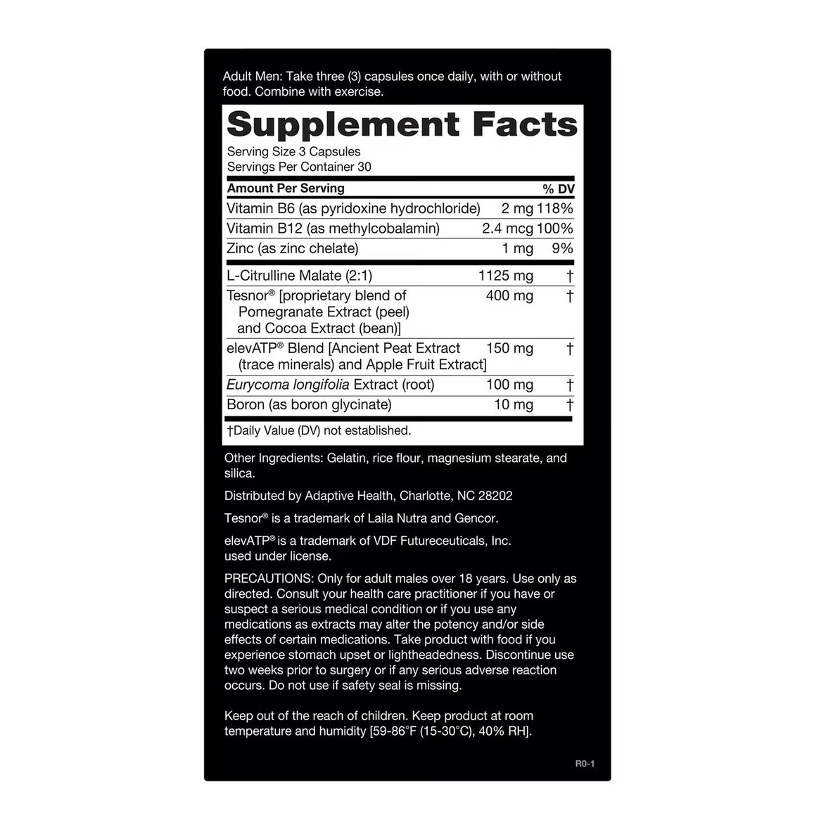 Nugenix – Total-T : Health Boosting Formula – 90 Capsules (30 Servings)