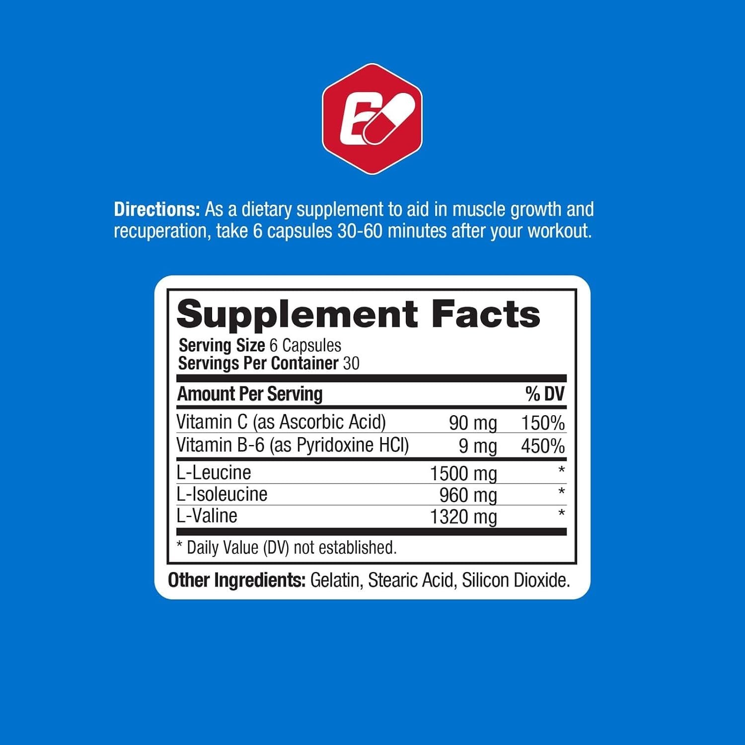 BCAA Plus Capsules: Support Muscle Recovery & Endurance