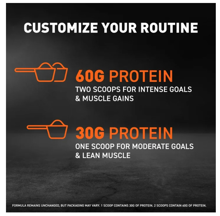 Body Fortress Super Advanced Whey Protein Powder Vanilla 60g 1.74lb