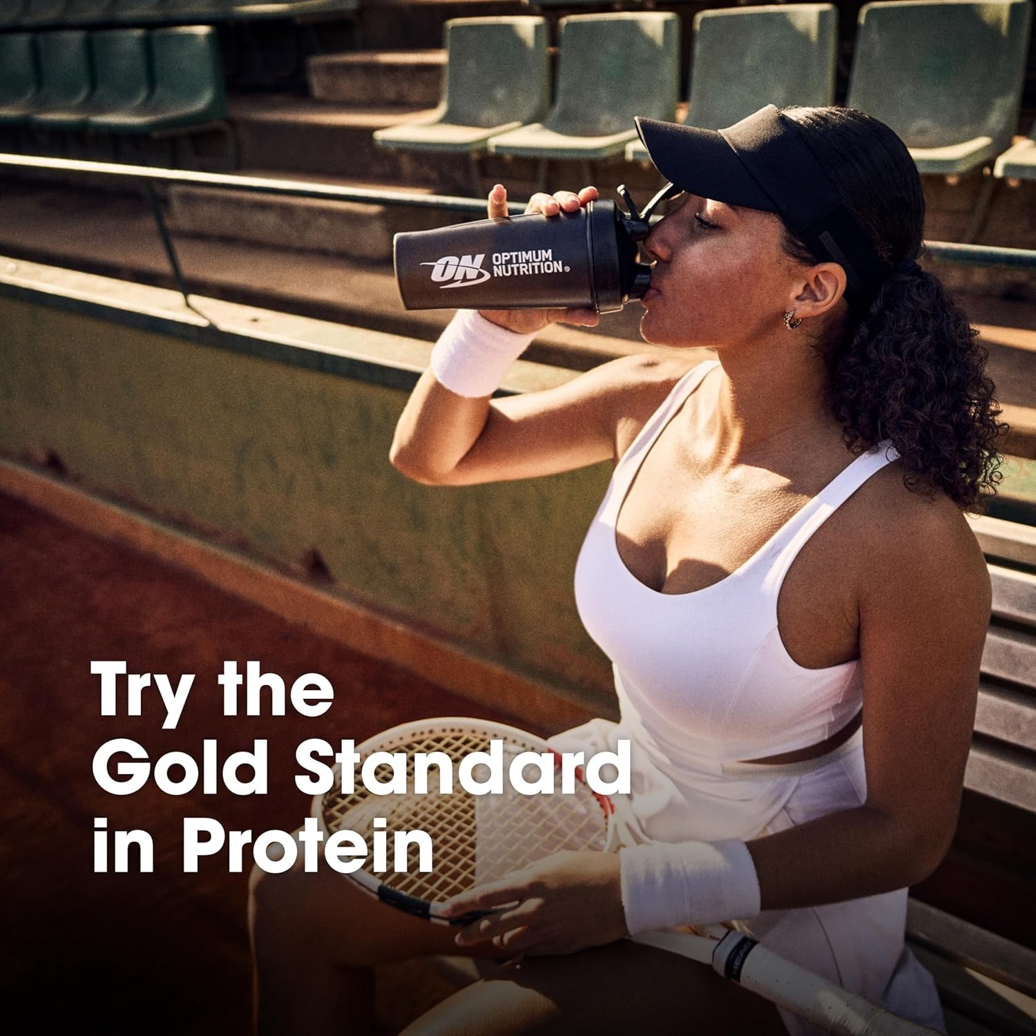 Optimum Nutrition Gold Standard 100% Whey Vanilla 2lb Protein Powder ON