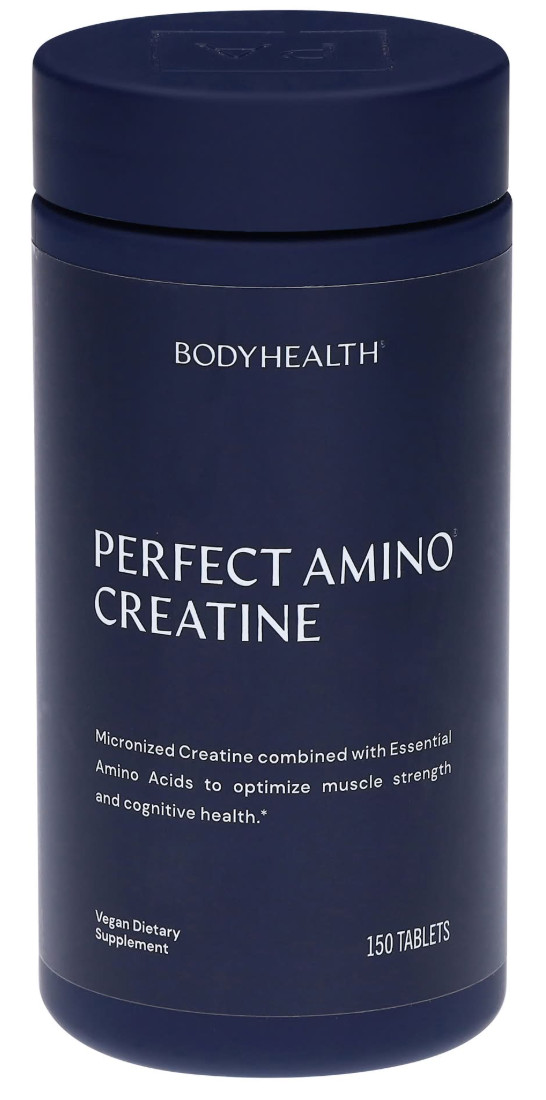 BodyHealth Perfect Amino Creatine – 150 Tablets – Essential Aminos + FRESH