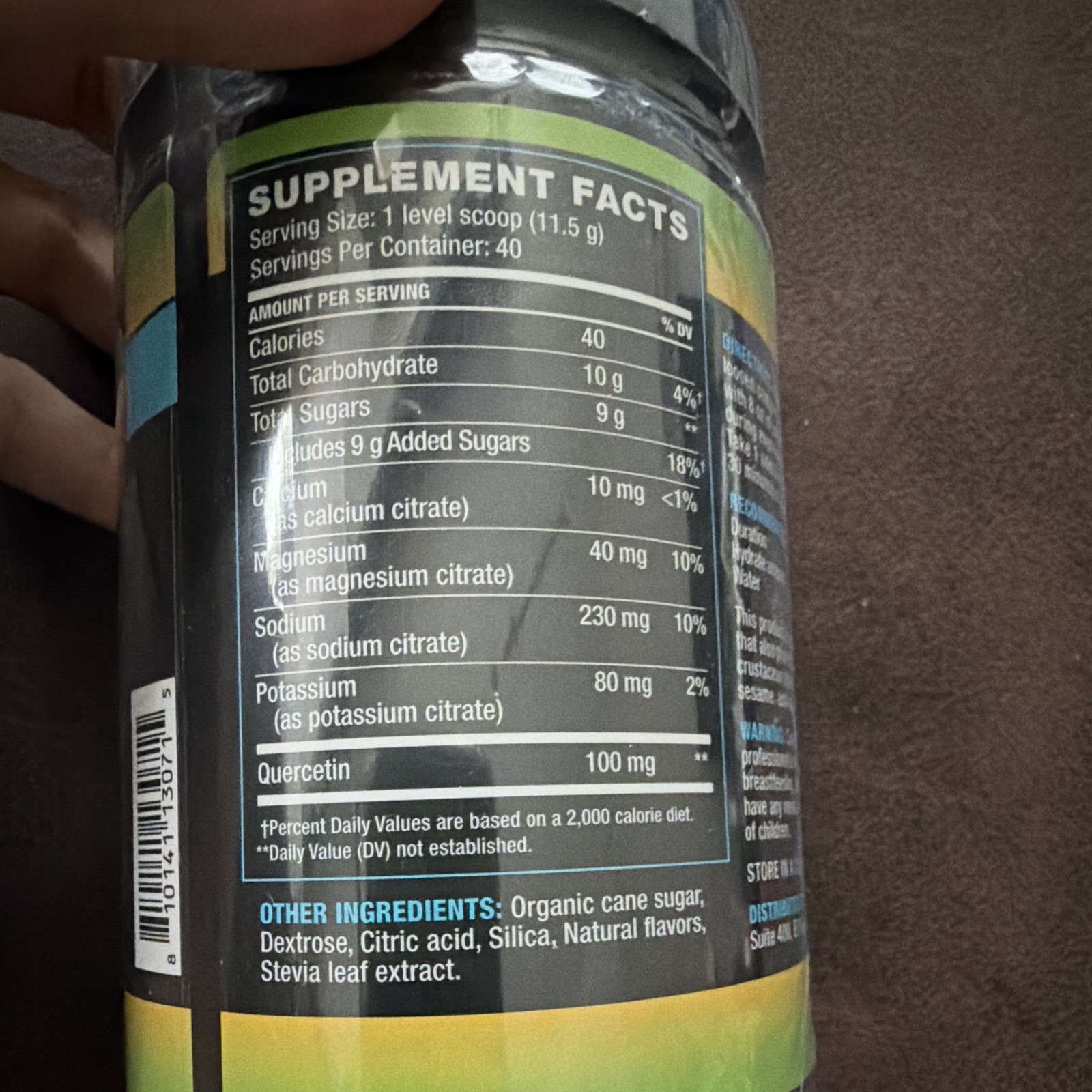 Beachbody Performance Hydrate Electrolytes Citrus Powder Sports Hydration