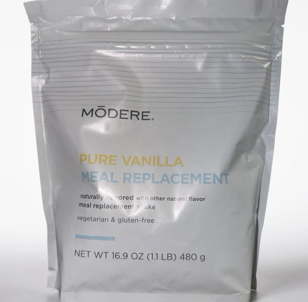 Modere Vanilla Shake Meal Replacement 16.9 Oz (1.1 LB) Ex: 10/26