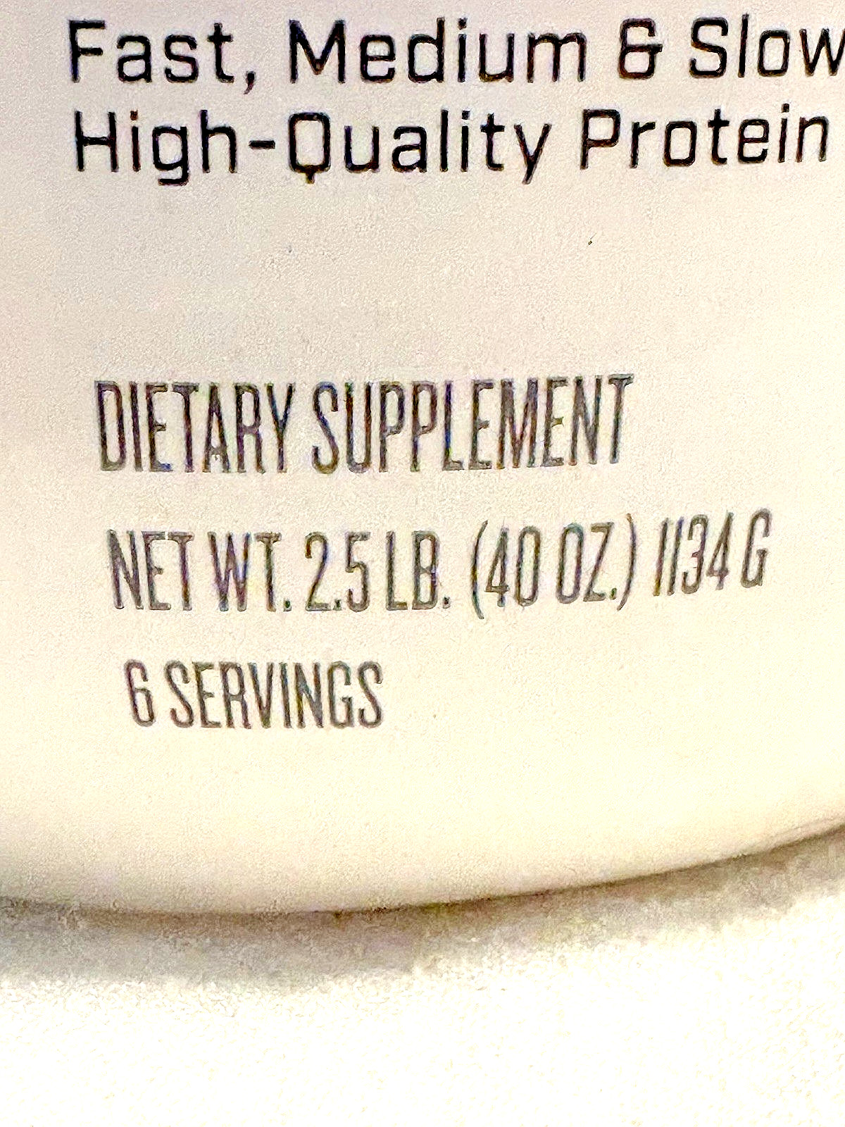 GNC Pro Performance Weight Gainer 50g Protein 700 Calories 6 ServingS Exp 10/26