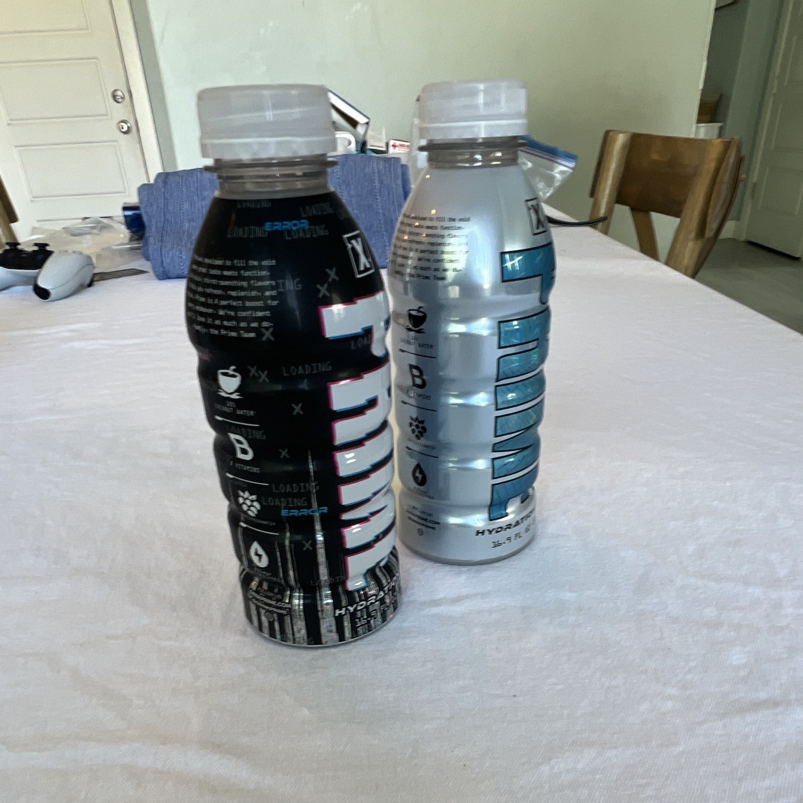 Ultra rare white error cap Signature Serum + Glitch Elixir PRIME bottles