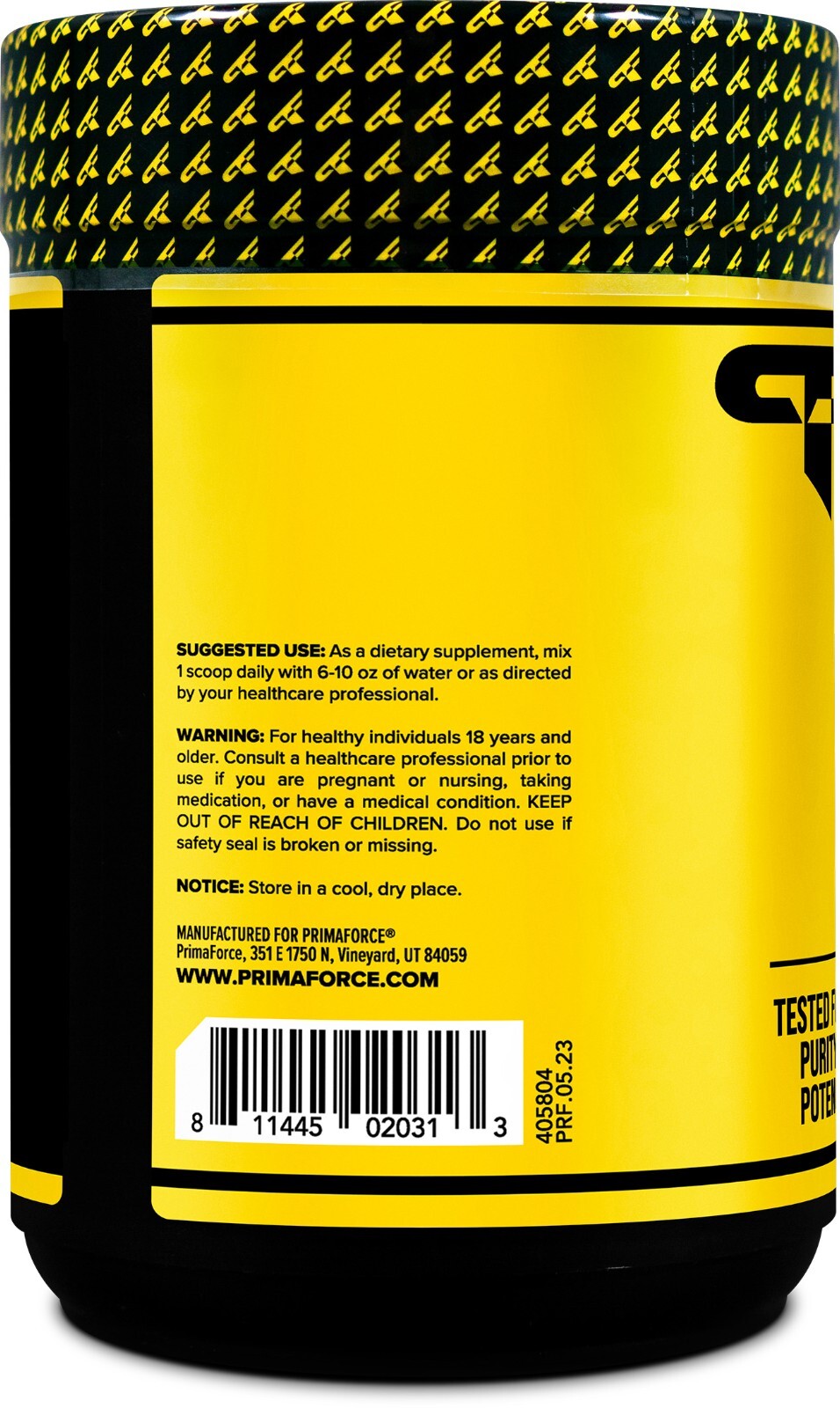 PrimaForce L-Glutamine Powder 500 Gram Dietary Supplement