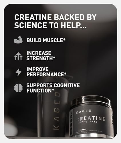 Creatine Monohydrate Powder Micronized 5g 100 Servings