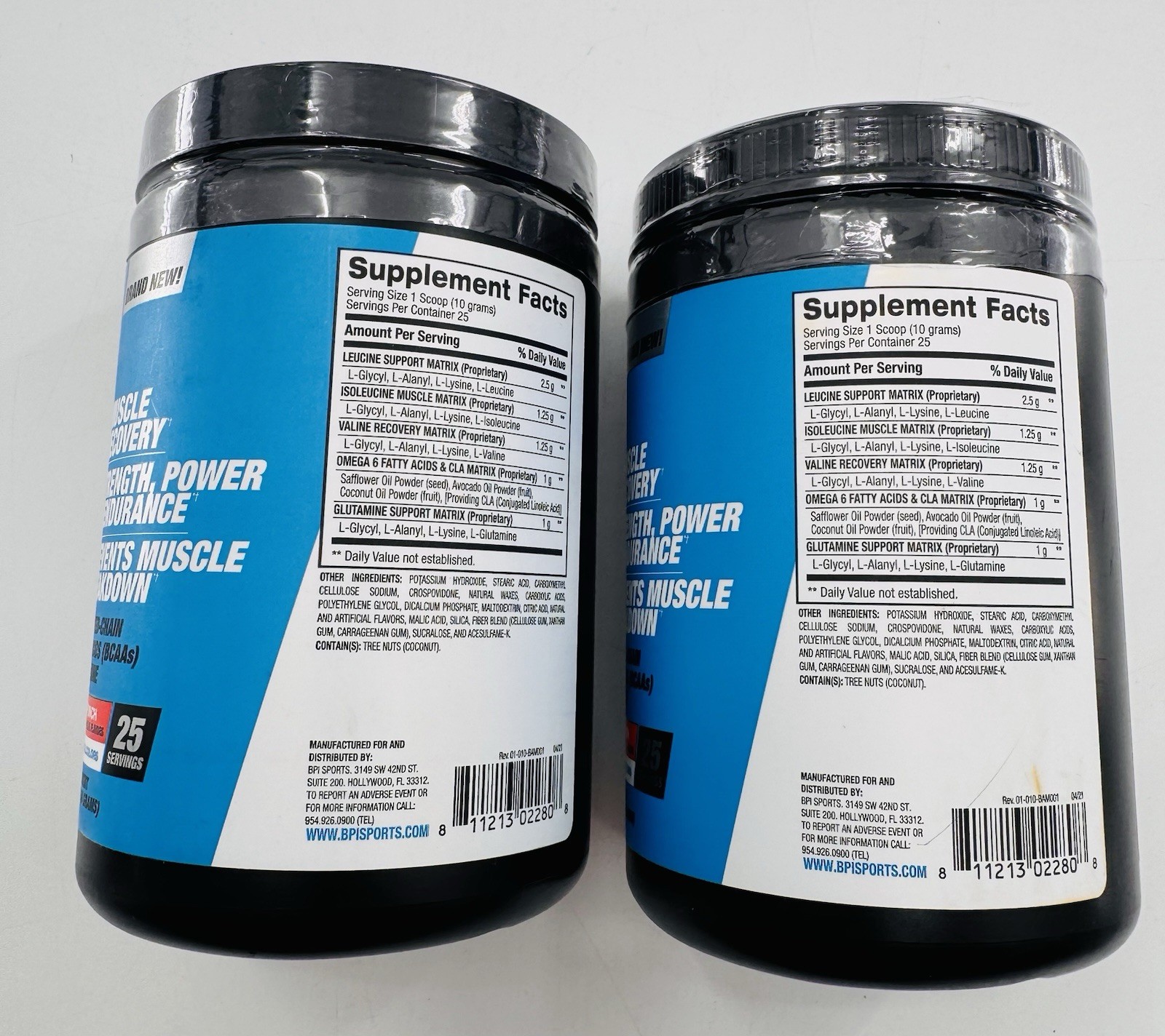 BPI Sports Best Aminos Fruit Punch Exp 11/26 7/27 NEW Workout Exercise 2pk