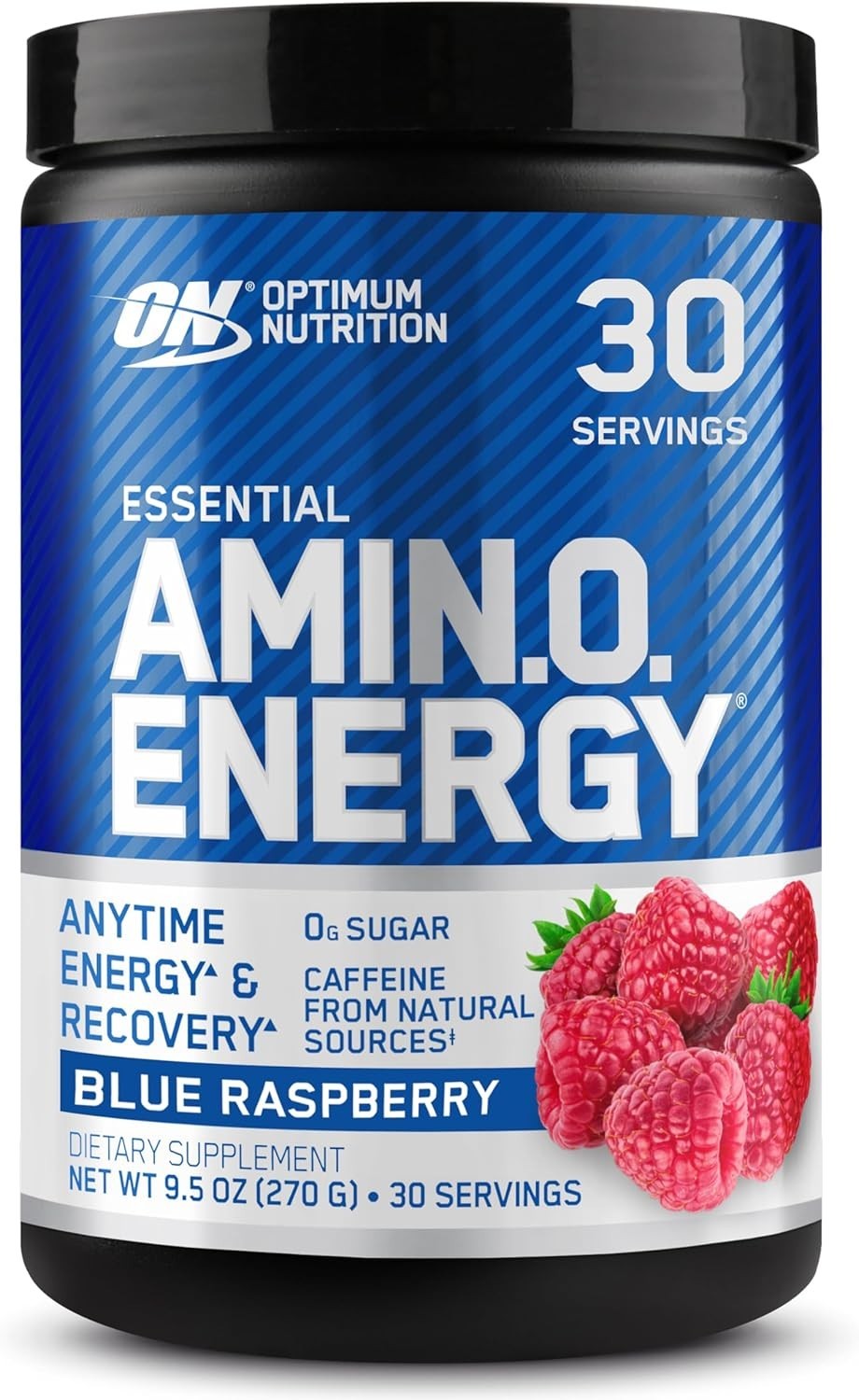 Essential Amino Energy – 30 Servings of Blue Raspberry for Anytime Energy Boost