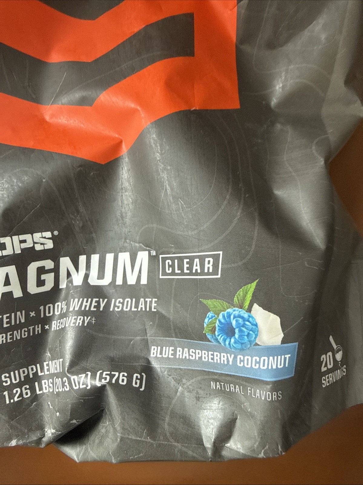 Lot of 2 MTN OPS Magnum Clear Whey Protein23g EXP 6/27 Two Flavors Read Descript