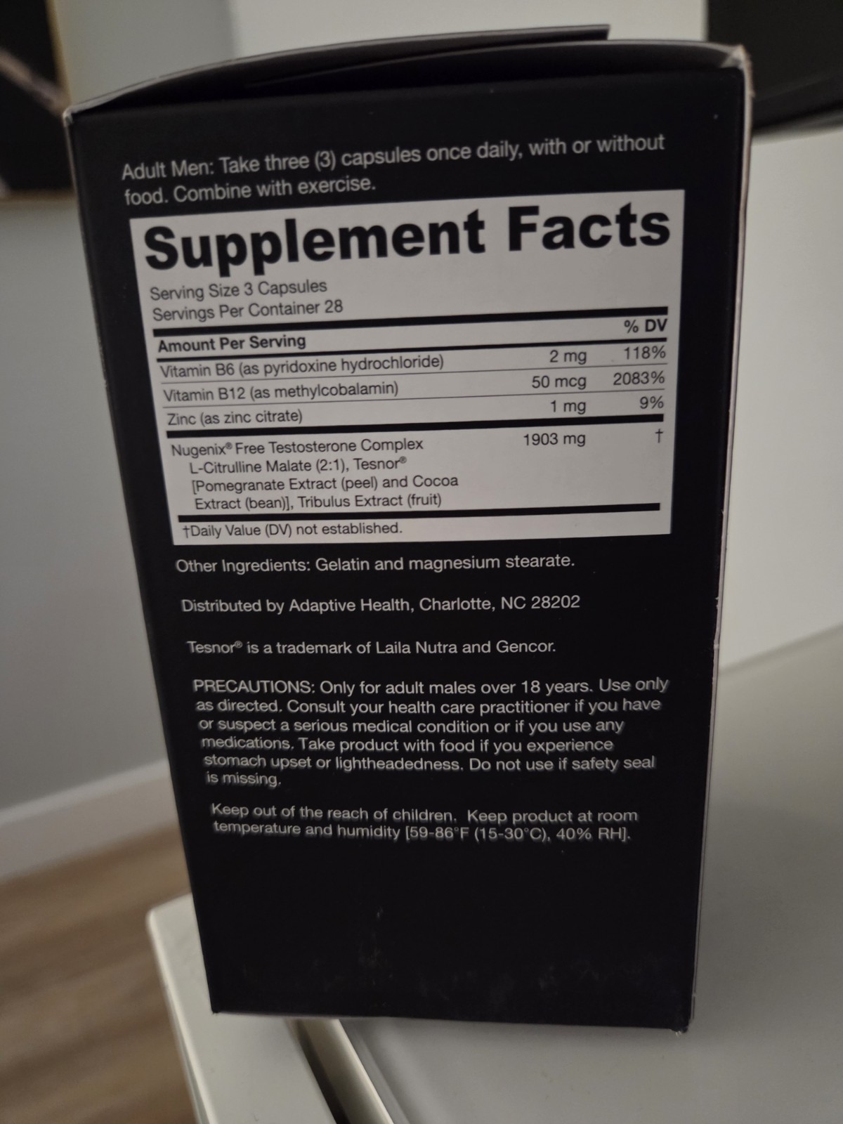 Nugenix T-Boost Free Test. Boosting Formula 84 Caps – EXP. 12/2027