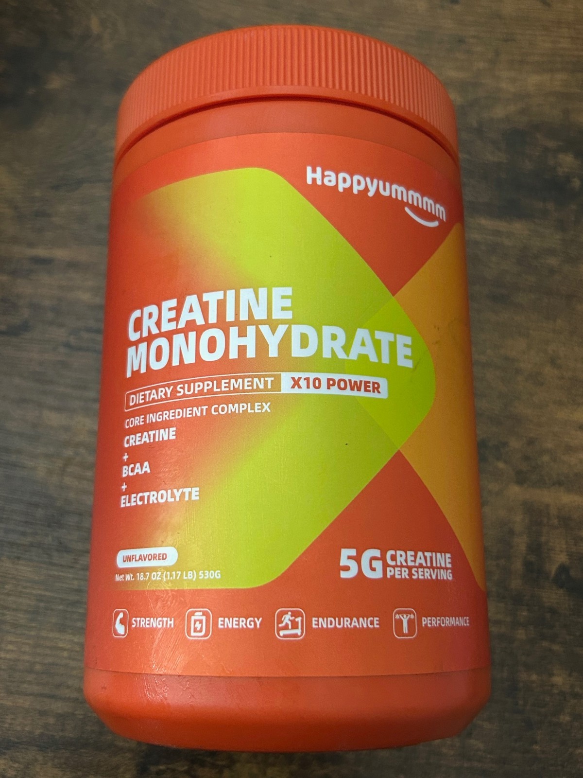 Happyummmm Creatine Monohydrate x10 Power 5G Creatine per Serving Exp 5/27