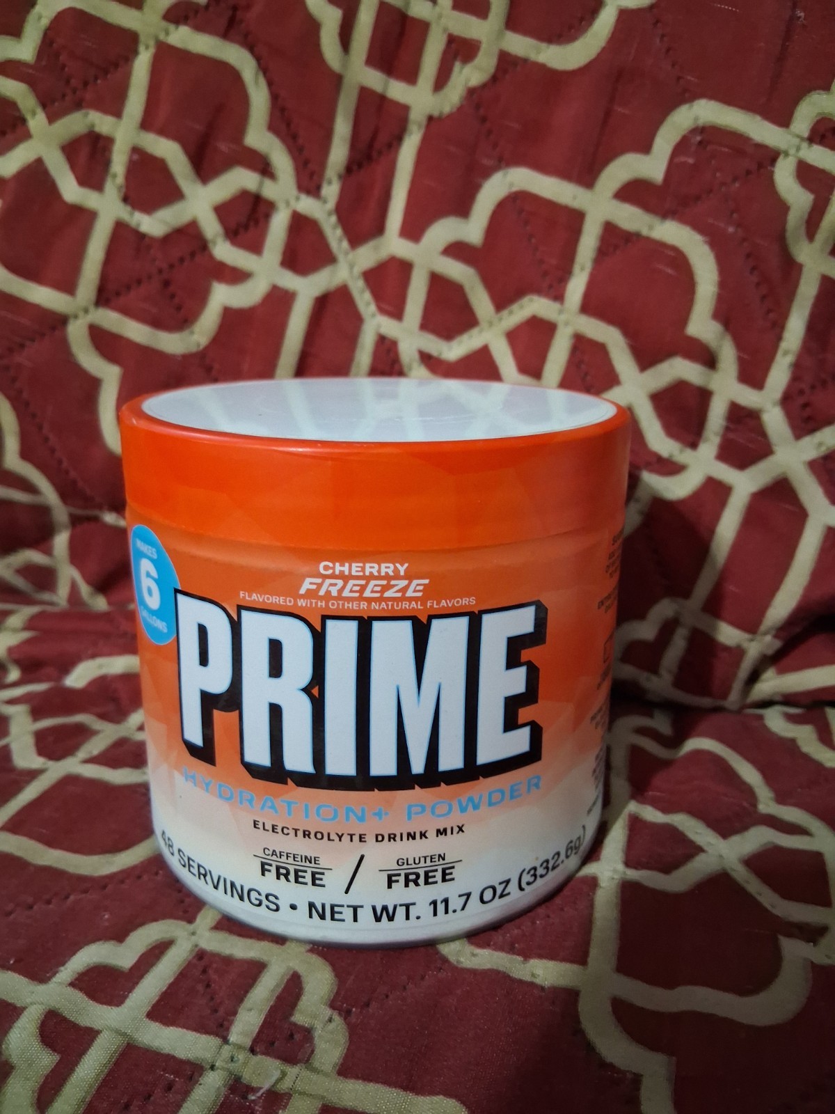Prime Hydration Powder Cherry 11.7 Oz (02-2028)