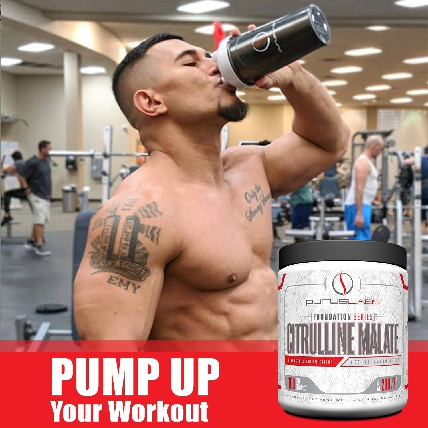 Purus Labs Citrulline Malate – Strength, Volume, & Recovery – 100 Servings