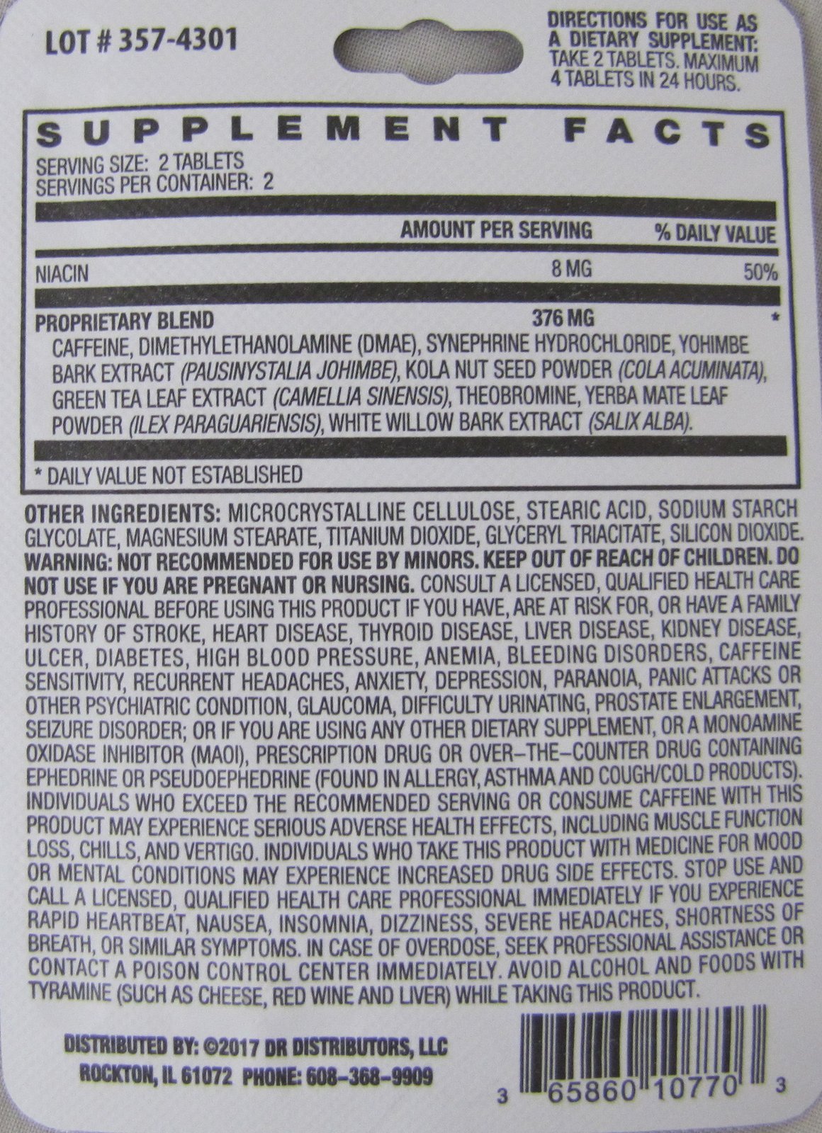 Rapid Action Energize 2 Way Lasting Energy Boost Metabolism 24 Packs 96 Pills