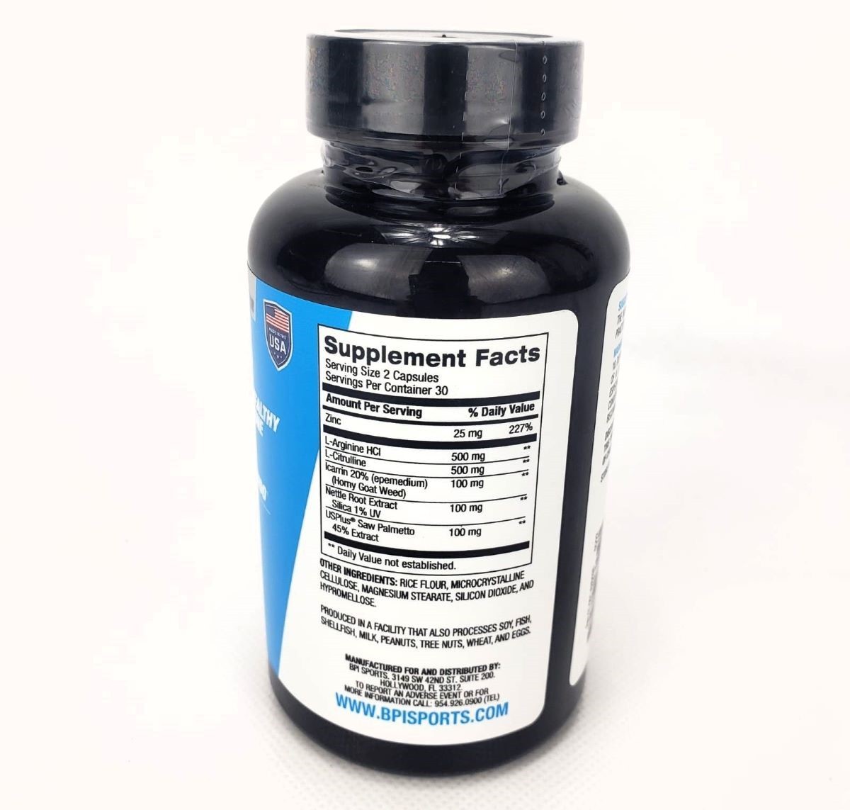 BPI Sports A-HD 60 Caps – Supports Energy, Libido & Endurance