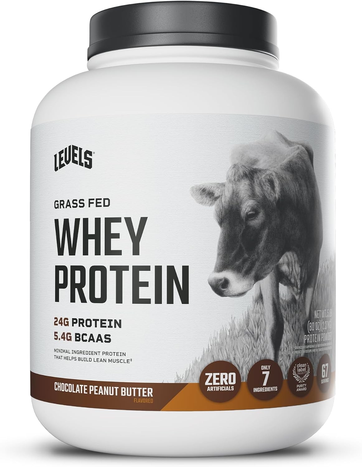 Whey Protein Powder 1LB Double Chocolate BCAA Clean No Sugar Proteina Suplemento