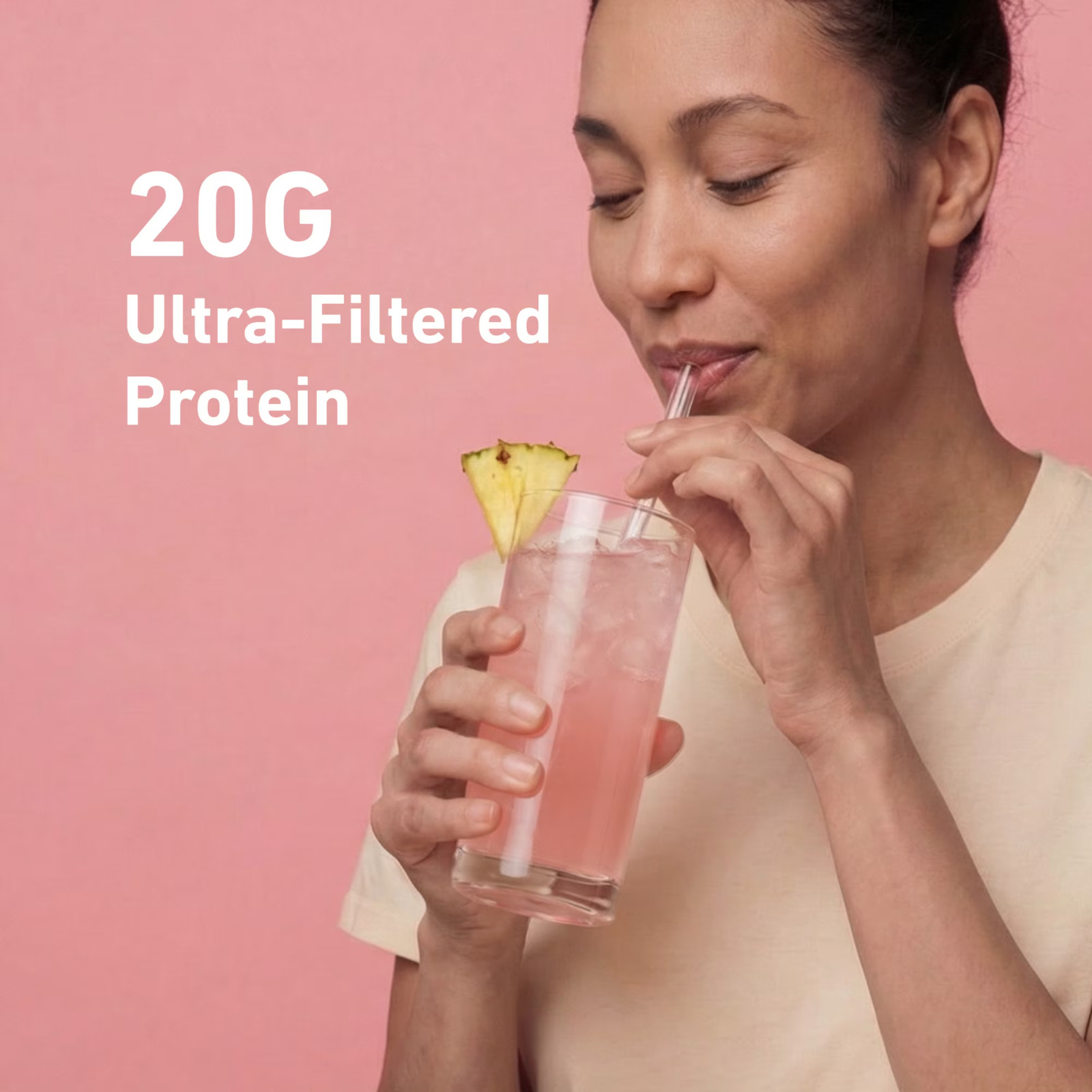 Isopure Clear Low Carb 100% Whey Protein Isolate Powder, Tropical Punch, 14 OZ
