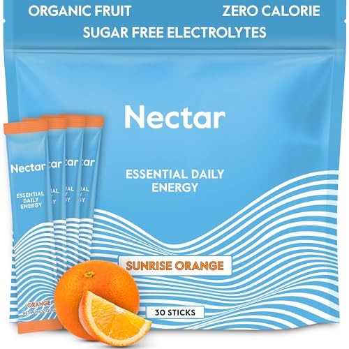 Energy Booster – Organic Caffeine, B12 & 30 Servings (Pack of 1) Orange