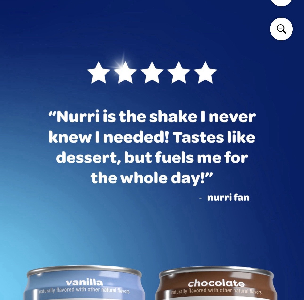 nurri Ultra-Filtered Vanilla Milk Shake 30g Protein Lactose-Free 12pk 11oz