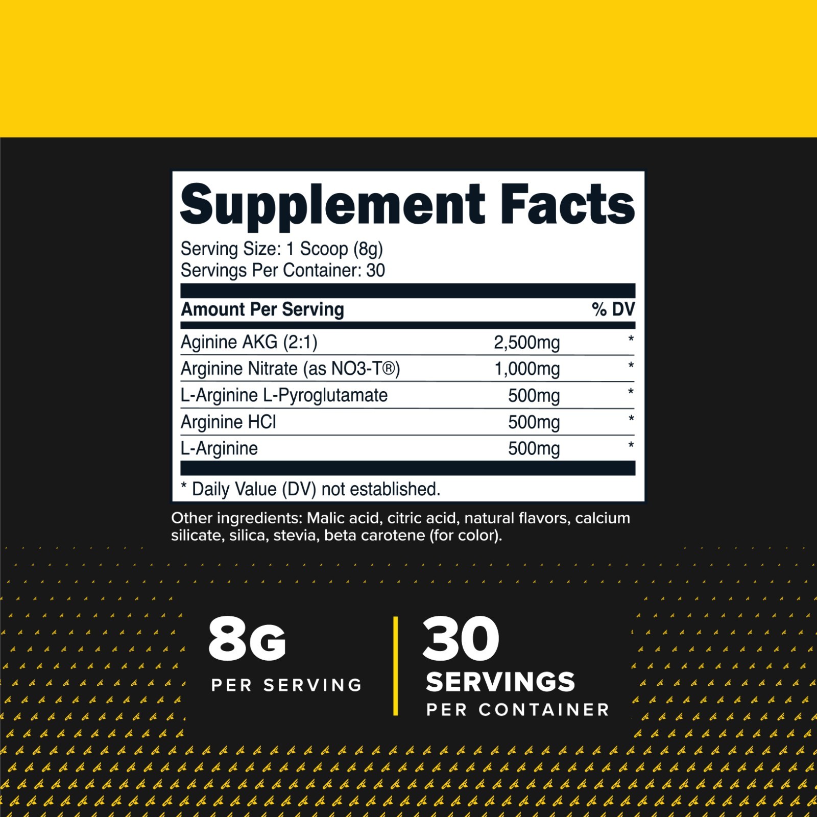 PrimaForce L-Arginine Complex Powder (30 Servings Per Bottle) (Peach Mango)