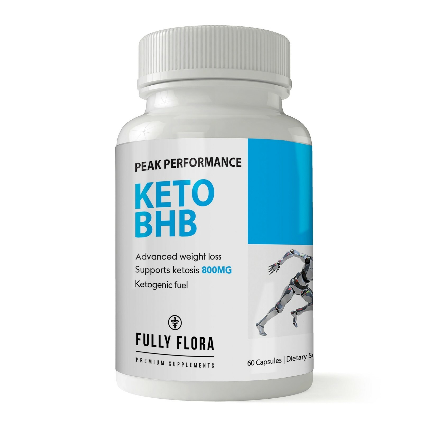 Keto BHB Diet 800mg Ketosis Support Quick Slimming 60 Caps Free Shipping