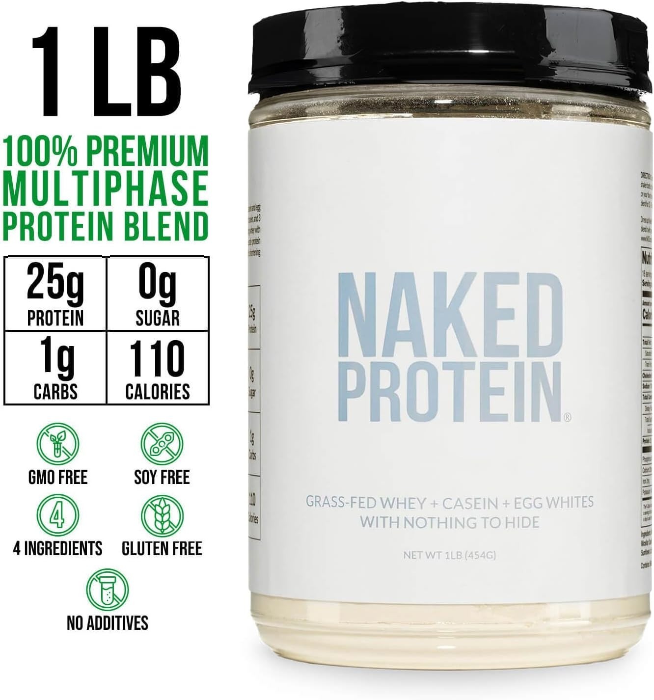 Gluten-Free Protein Powder: Egg, Whey & Casein Blend for Post-Workout Nutrition