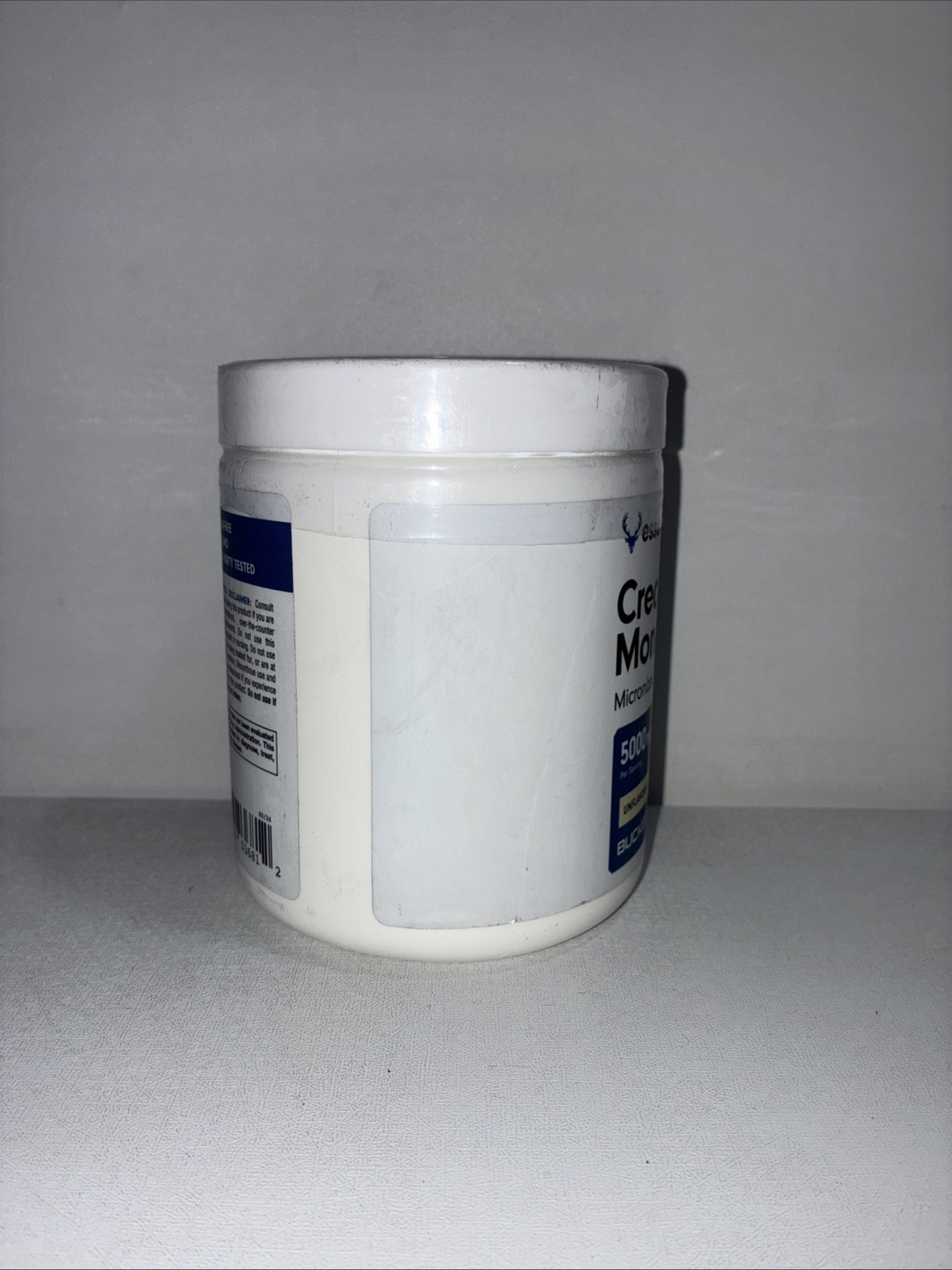 Sealed Bucked Up Creatine Monihydrate / Unflavored,50 Serv. Exp 08/2026