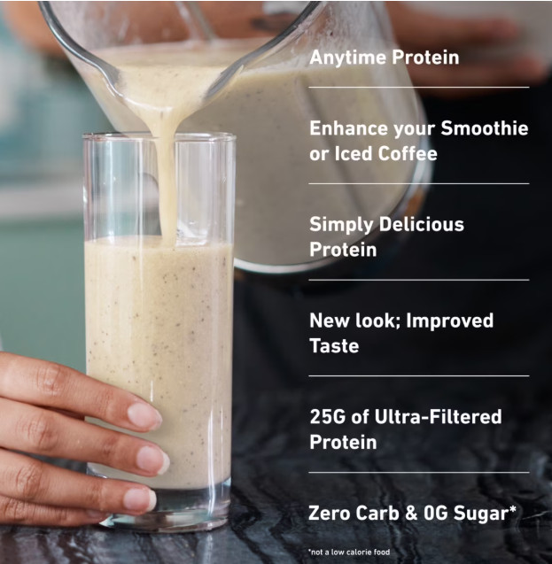 Isopure Zero Carb Whey Protein Isolate Vanilla Powder 25g Protein 15 Servings