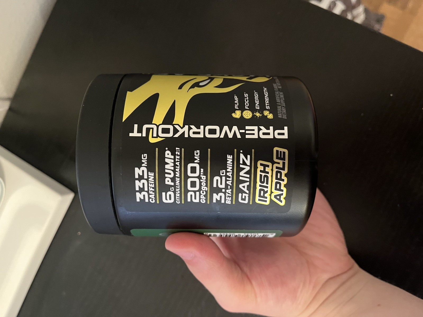 BUCKED UP Mother Bucker Woke AF Irish Apple Pre-Workout Limited Conor Mcgregor