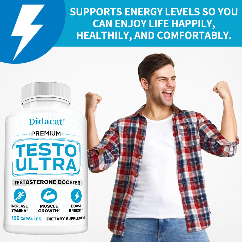 Testo Ultra Men’s 30/60/120 Natural Capsules On Sale Testo Ultra